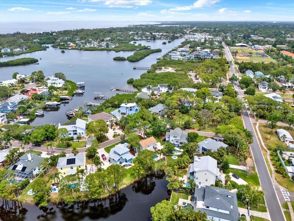Soundview Drive Palm Harbor, FL 34683 - Photo 7 of 16 a view of a lake with a mountain