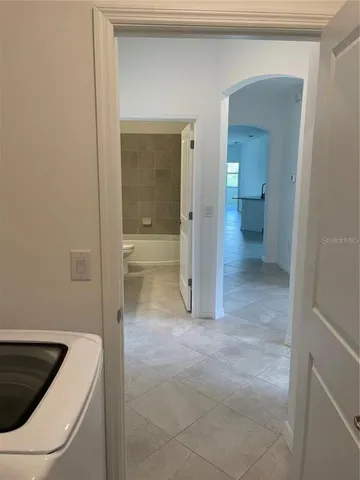 a bathroom with a toilet