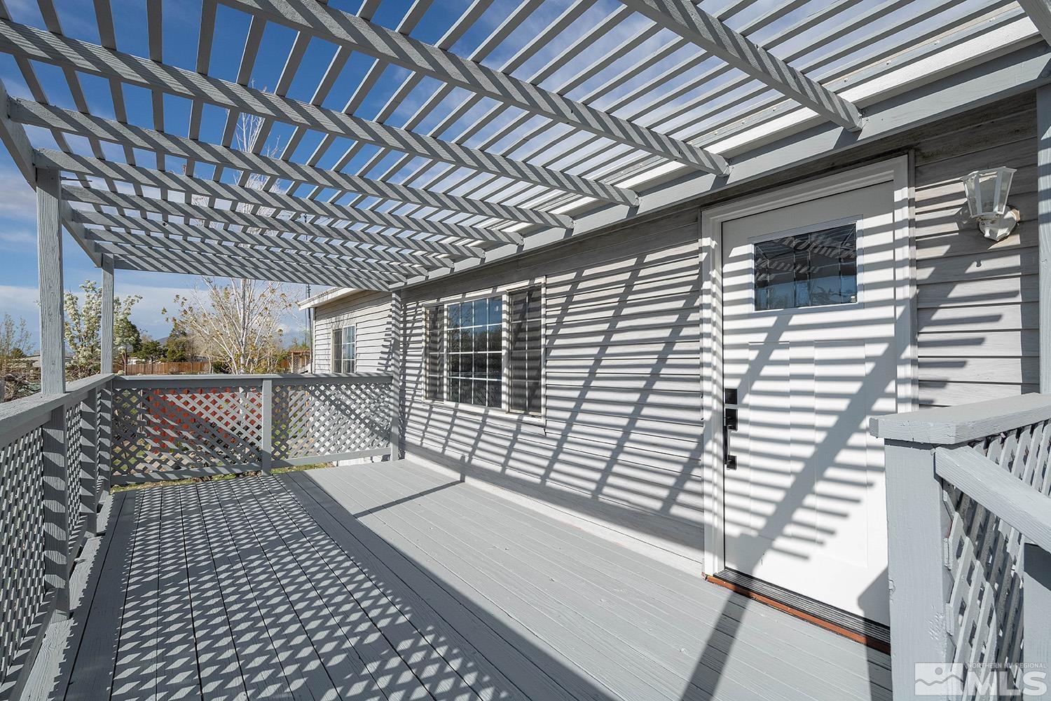 16310 Enargite Circle Reno, NV 89521 - Photo 2 of 32 a view of balcony with wooden floor