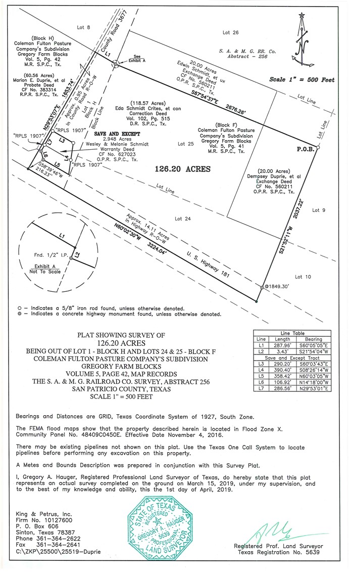 181 & County Road Taft, TX 78390 - Photo 2 of 3 unknown