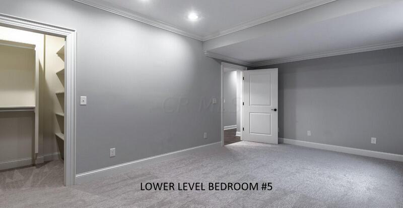 4459 Green Cook Road Johnstown, OH 43031 - Photo 76 of 103 LOWER LEVEL BEDROOM #5 WALK-IN CLOSET WITH BUILT-IN ORGANIZERS