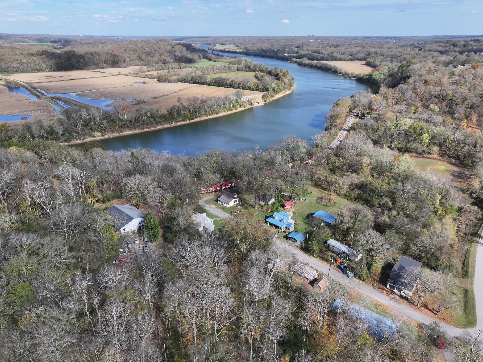 0 Palmyra Road Palmyra, TN 37142 - Photo 4 of 13 an aerial view of a houses with a yard