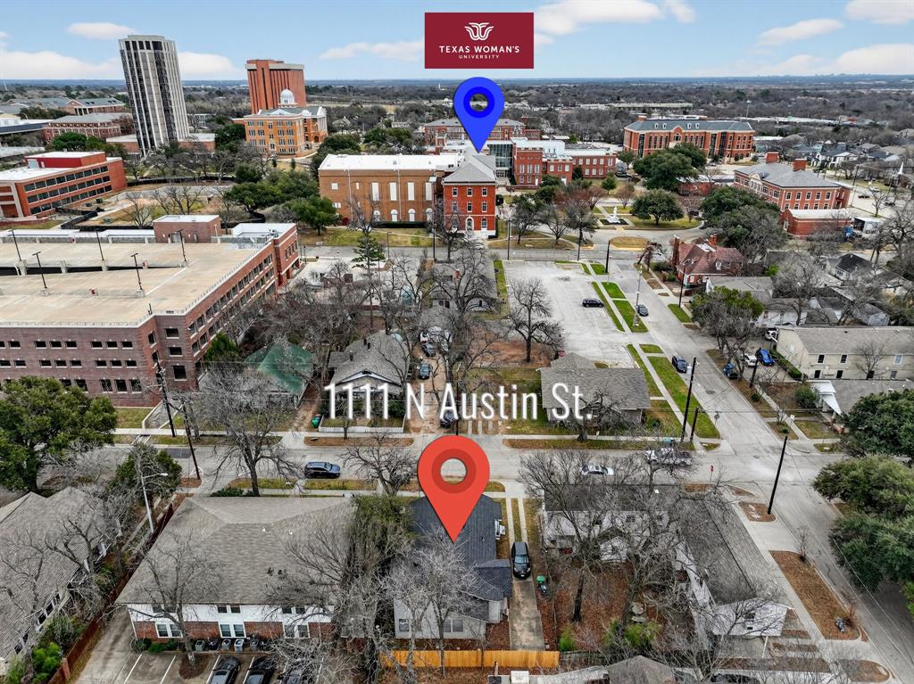 1111 North Austin Street Denton, TX 76201 - Photo 27 of 28 a city view