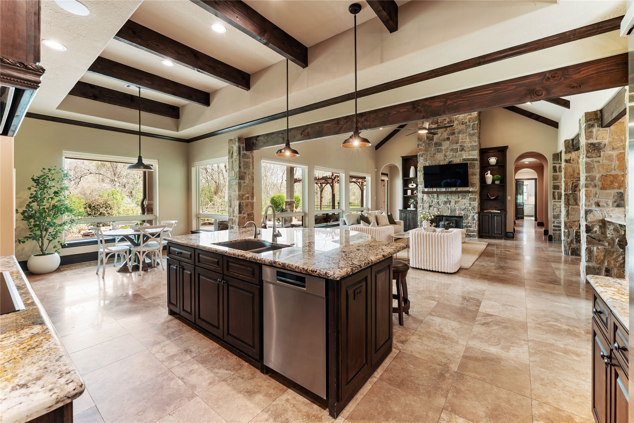 4727 Sugar Maple Court Fulshear, TX 77441 - Photo 12 of 50 a kitchen with lots of counter top space
