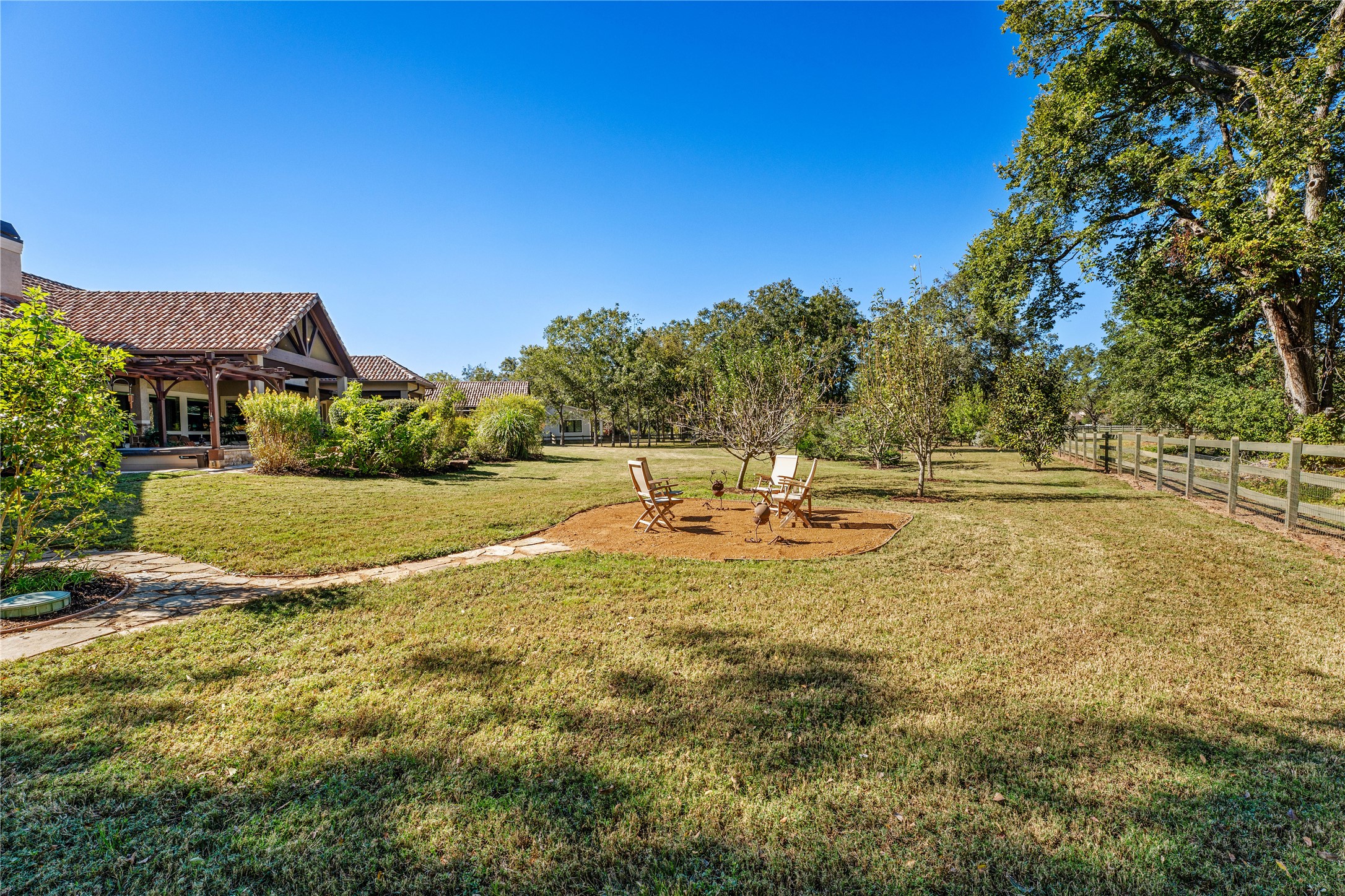 4727 Sugar Maple Court Fulshear, TX 77441 - Photo 41 of 50 a view of a lake with a house in the background