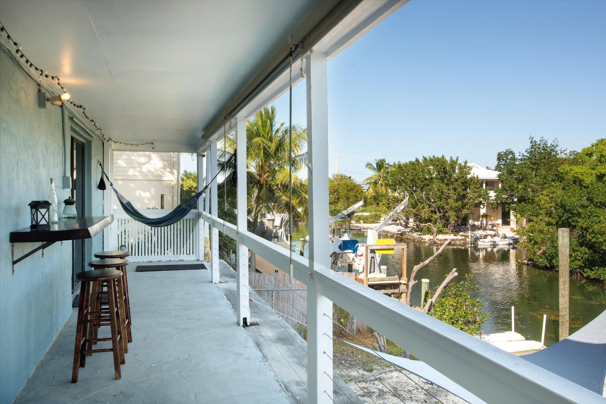 663 Indies Road Summerland Key, FL 33042 - Photo 23 of 32 22-0021 Rear balcony