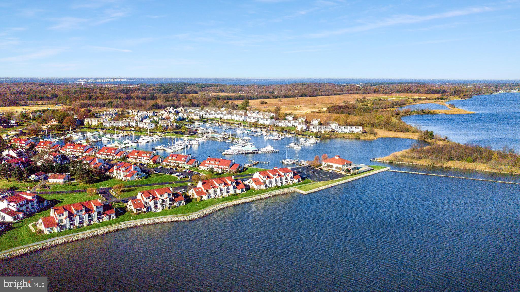 34 Queen Anne Way, Unit A Chester, MD 21619 - Photo 4 of 22 Queens Landing - Aerial