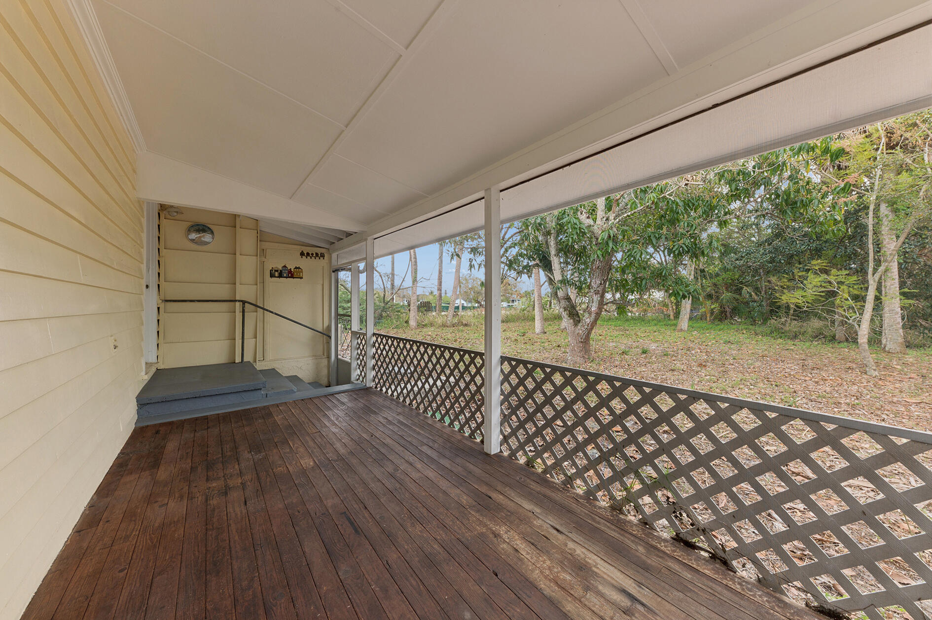 521 Southwest Halpatiokee Street Stuart, FL 34994 - Photo 14 of 25 Screened Back Porch