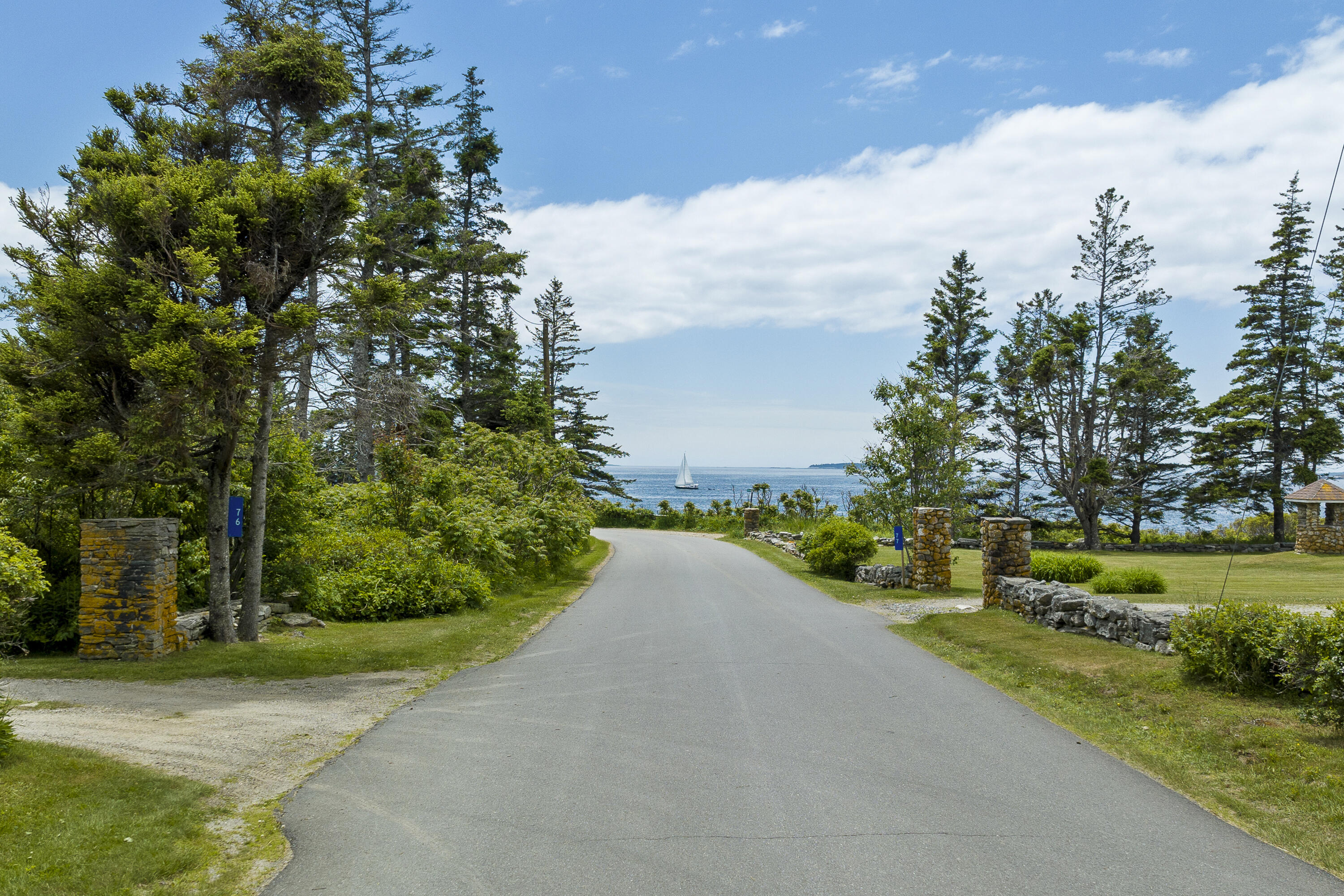 70 Pemaquid Loop Road New Harbor, ME 04554 - Photo 44 of 45 46_Coming south on Pemaquid Loop Rd-98