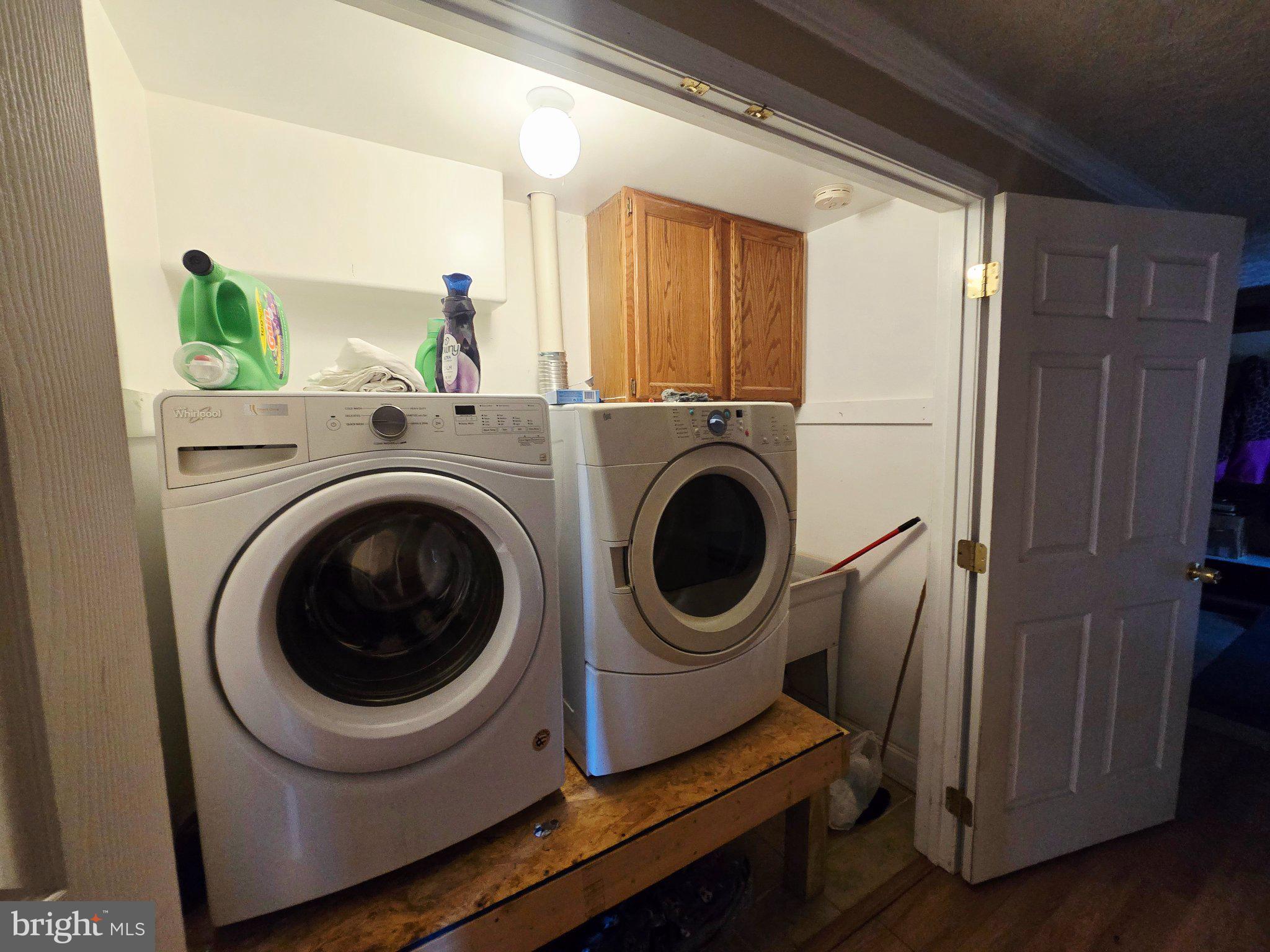 540 Plum Run Road Sugar Grove, WV 26815 - Photo 33 of 45 Efficient laundry nook in cozy home.