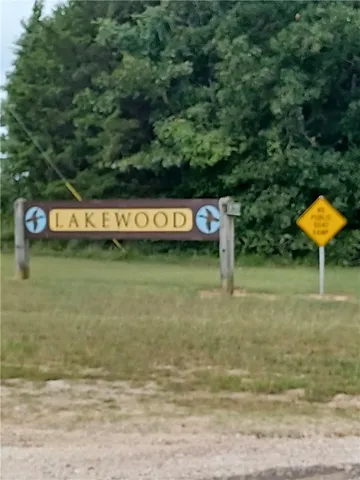 a view of a street with an outdoor space