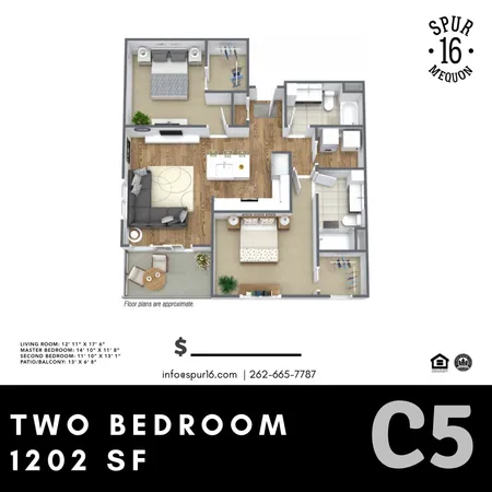 $2,395 | 6250 West Spur Road, Unit 317E, Mequon, WI 53092