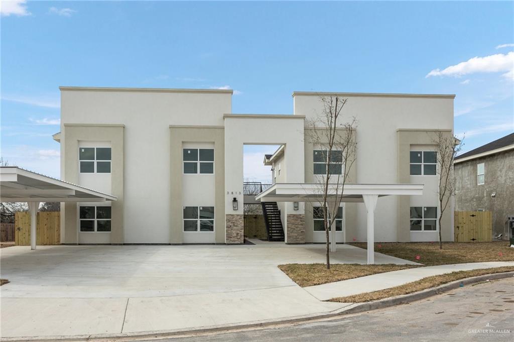 a house with a outdoor space