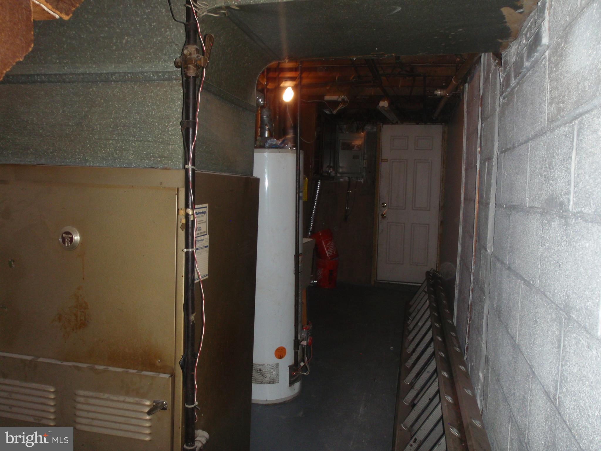 731 Grant Road Folcroft, PA 19032 - Photo 20 of 22 Utility room, laundry area and exterior entrance
