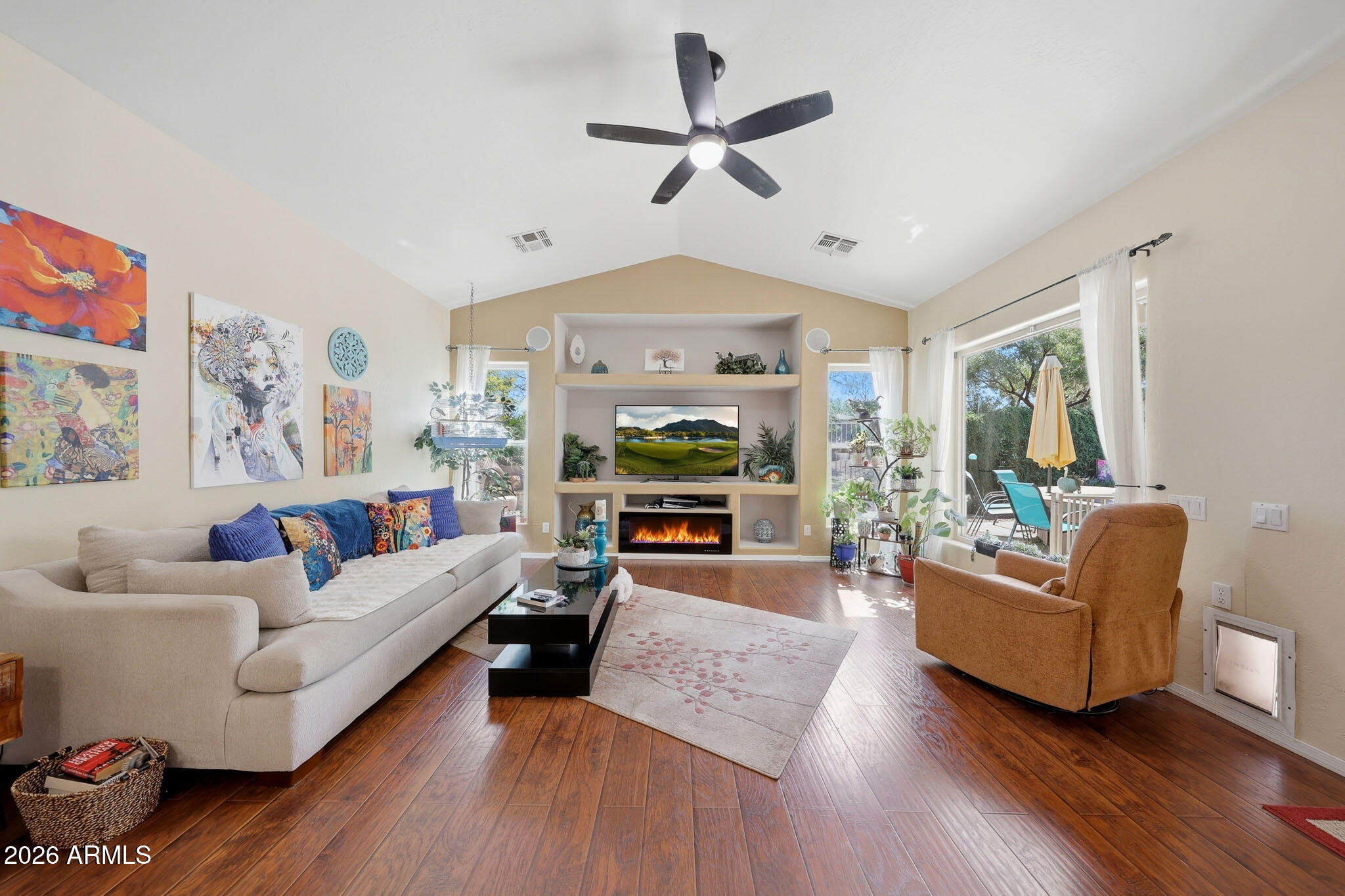 3897 East Cullumber Street Gilbert, AZ 85234 - Photo 14 of 51 a living room with furniture and a large window