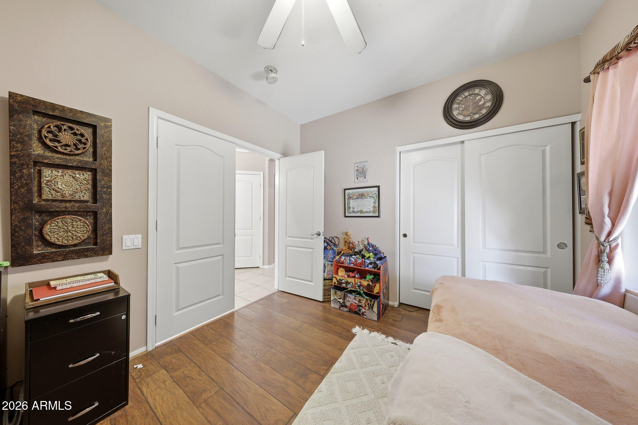3897 East Cullumber Street Gilbert, AZ 85234 - Photo 28 of 51 a bedroom with furniture and a mirror