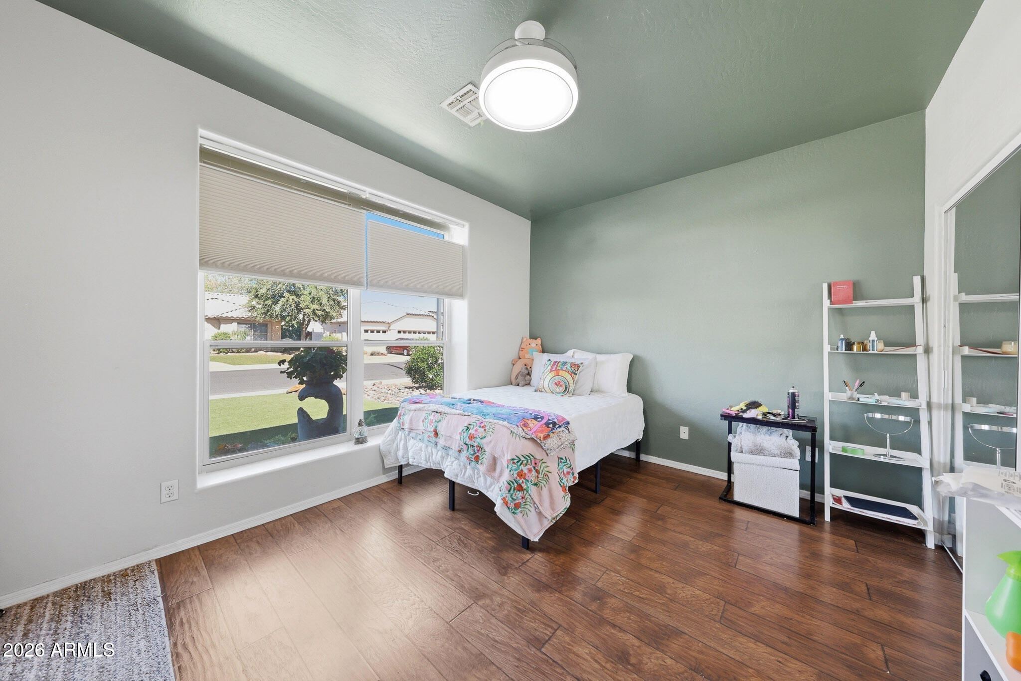 3897 East Cullumber Street Gilbert, AZ 85234 - Photo 32 of 51 a bedroom with a bed and a large window