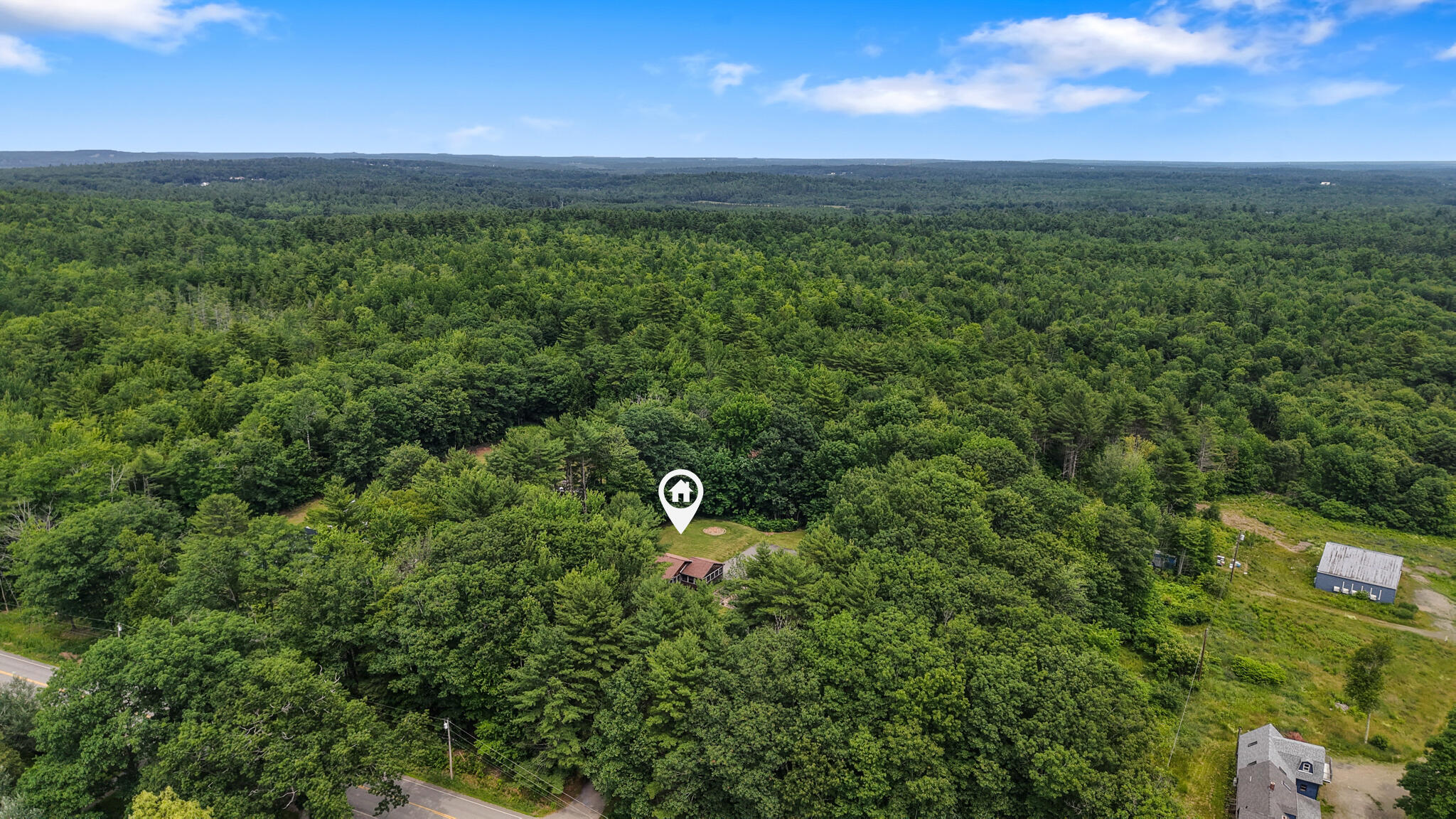 1348 Carmel Road North Hampden, ME 04444 - Photo 44 of 53 Aerial