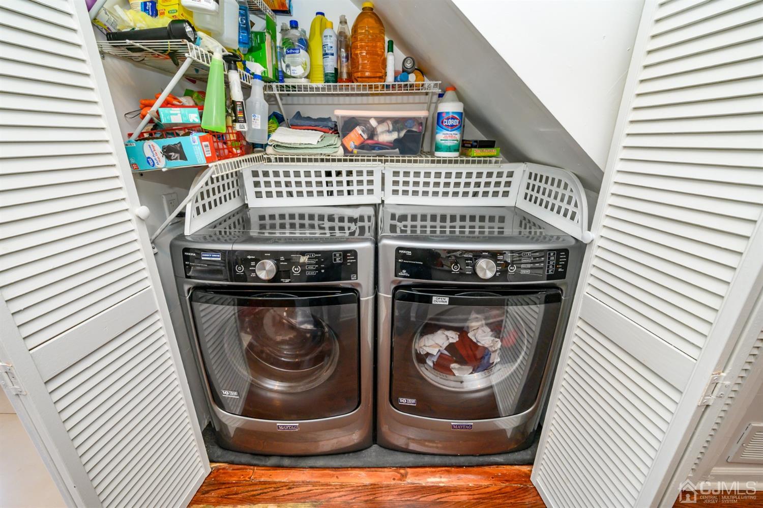 31 Parker Road Long Valley, NJ 07853 - Photo 26 of 46 a utility room with dryer and washer