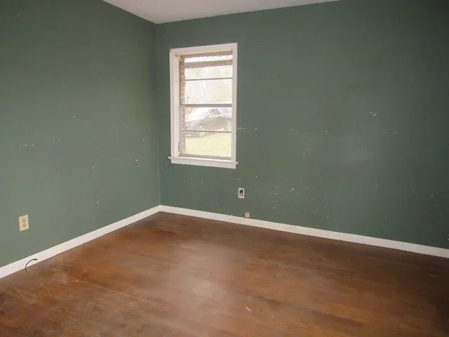 a room with a window