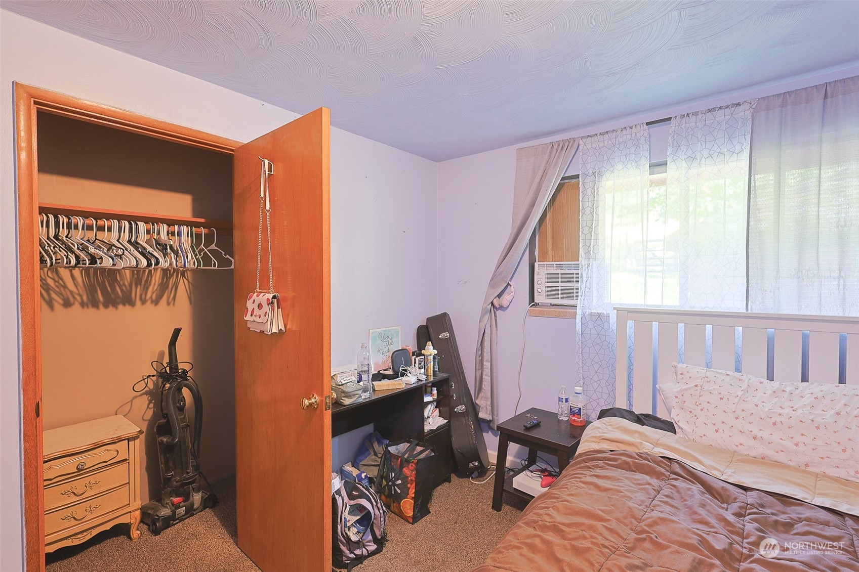 11120 Ohop Valley-Extension Road East Eatonville, WA 98328 - Photo 12 of 32 a bedroom with a bed and a window