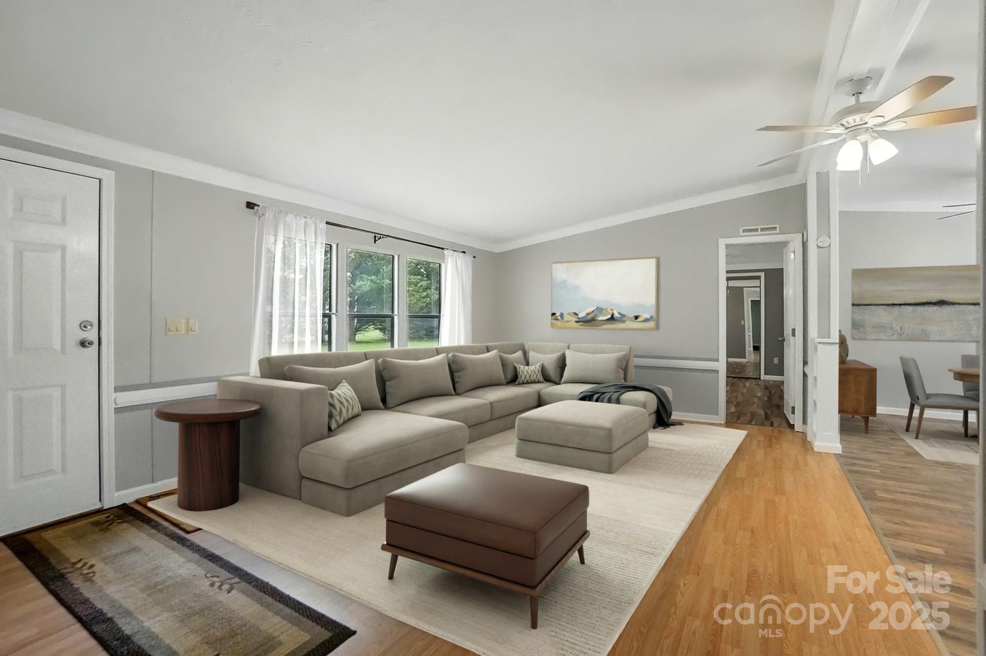 621 Harper Davis Road Lake Wylie, SC 29710 - Photo 3 of 30 a living room with furniture and a window