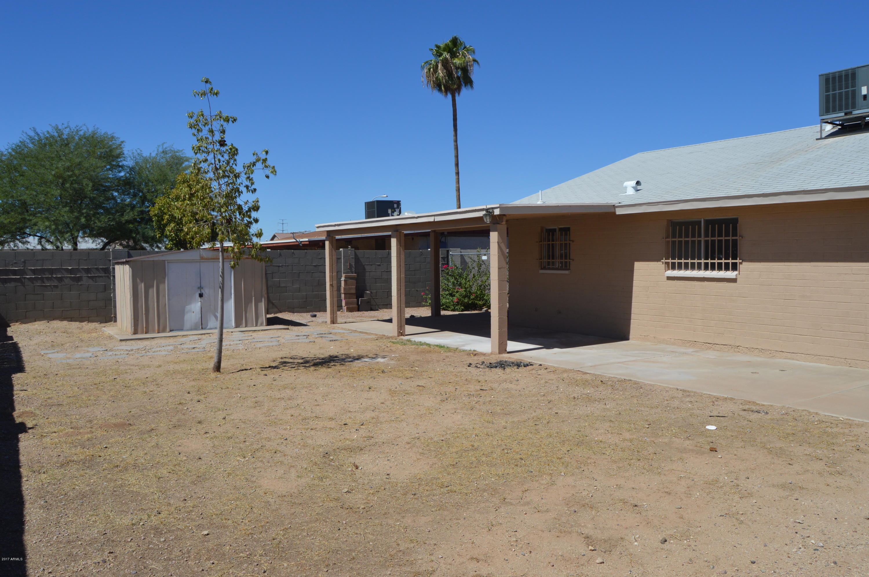 223 West Harwell Rd. Phoenix, AZ 85041 - Photo 23 of 23 Backyard