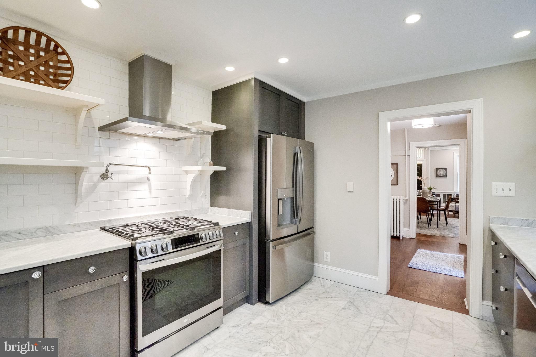 611 G Street Southeast Washington, DC 20003 - Photo 11 of 30 Updated oversized kitchen