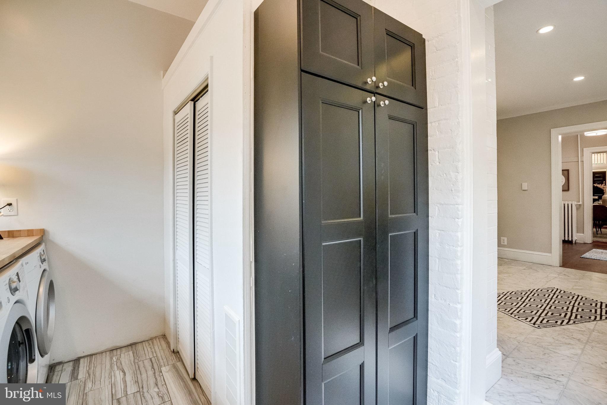 611 G Street Southeast Washington, DC 20003 - Photo 16 of 30 Built-in pantry just off the kitchen