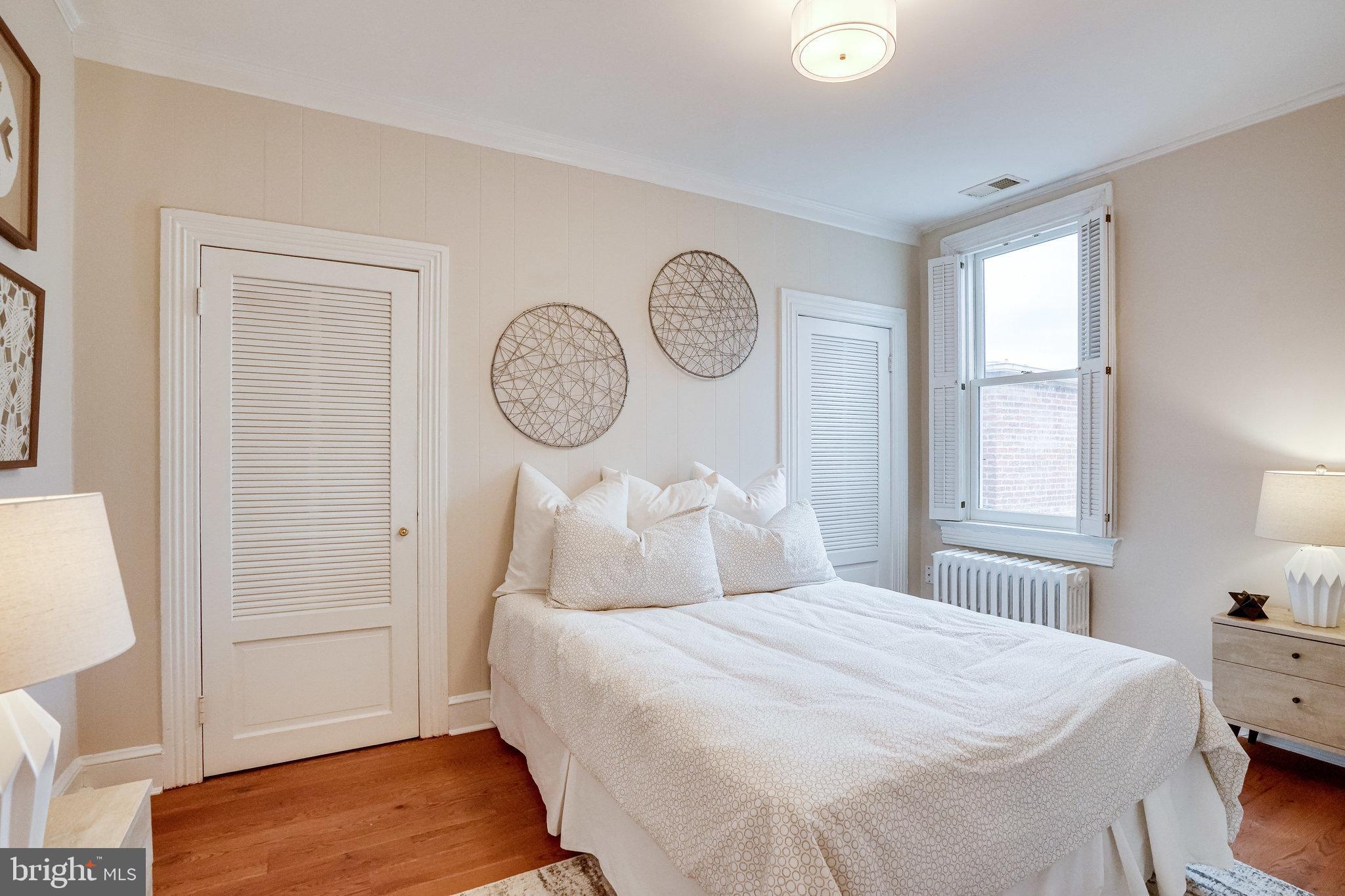 611 G Street Southeast Washington, DC 20003 - Photo 22 of 30 Second bedroom with two closets