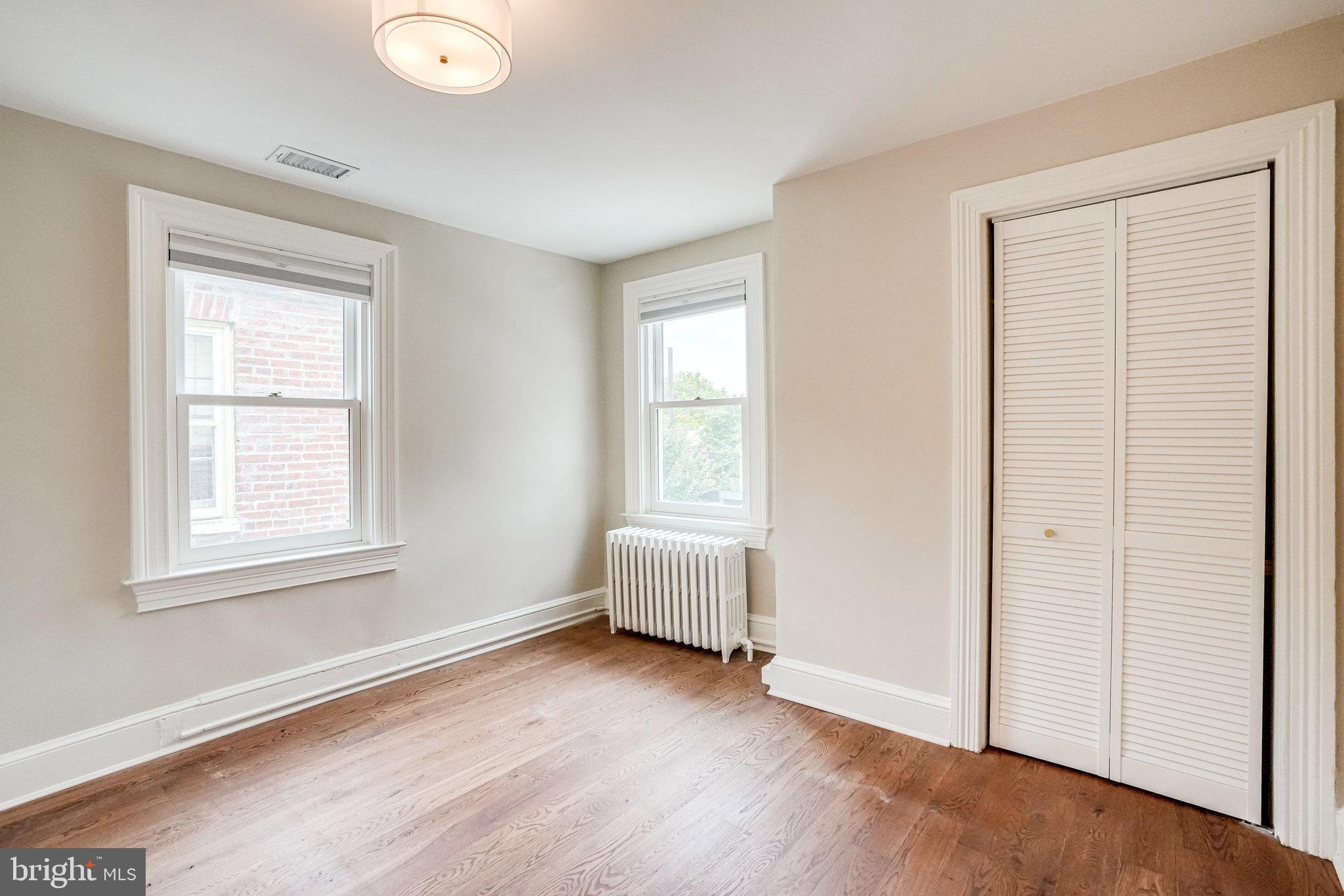 611 G Street Southeast Washington, DC 20003 - Photo 24 of 30 Third bedroom with closet and two exposures