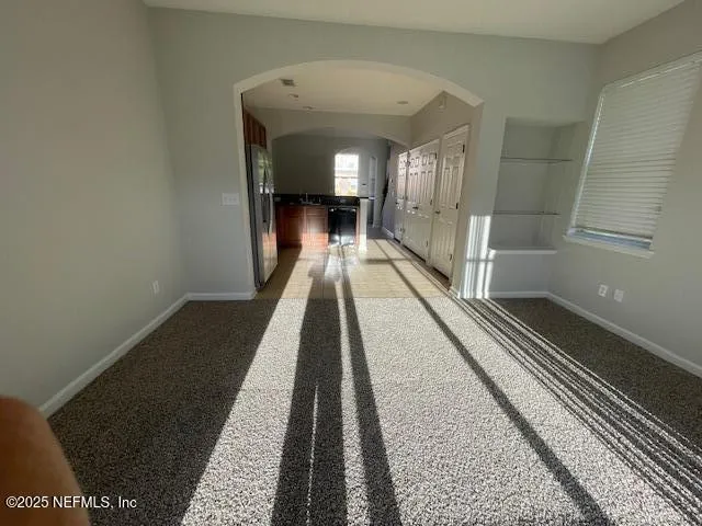 a view of living room with furniture