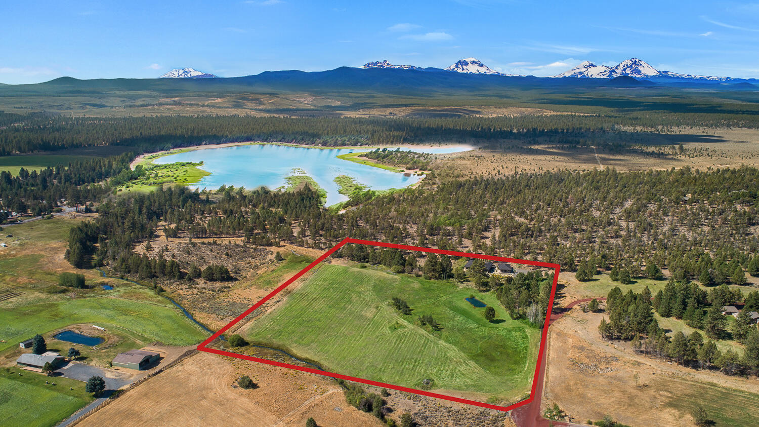 18243 Rock Springs Road Bend, OR 97703 - Photo 39 of 42 41 74 acreage lot line