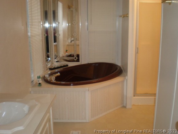848 Torchwood Road Carthage, NC 28327 - Photo 6 of 14 a bathroom with a sink and a mirror