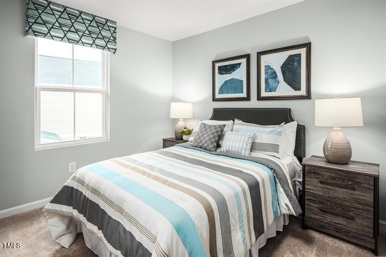 237 Suburban Meadow Pass Wendell, NC 27591 - Photo 10 of 15 a bedroom with a bed and window