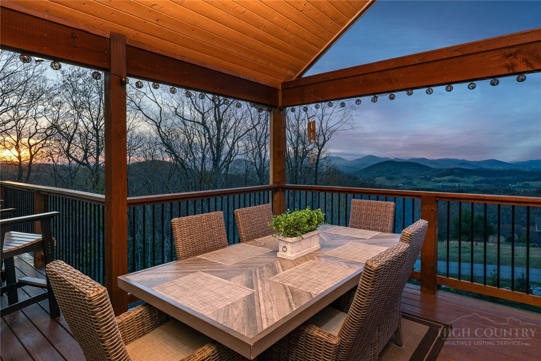 1161 Grandview Dr Extension Boone, NC 28607 - Photo 36 of 43 a view of a patio with a table