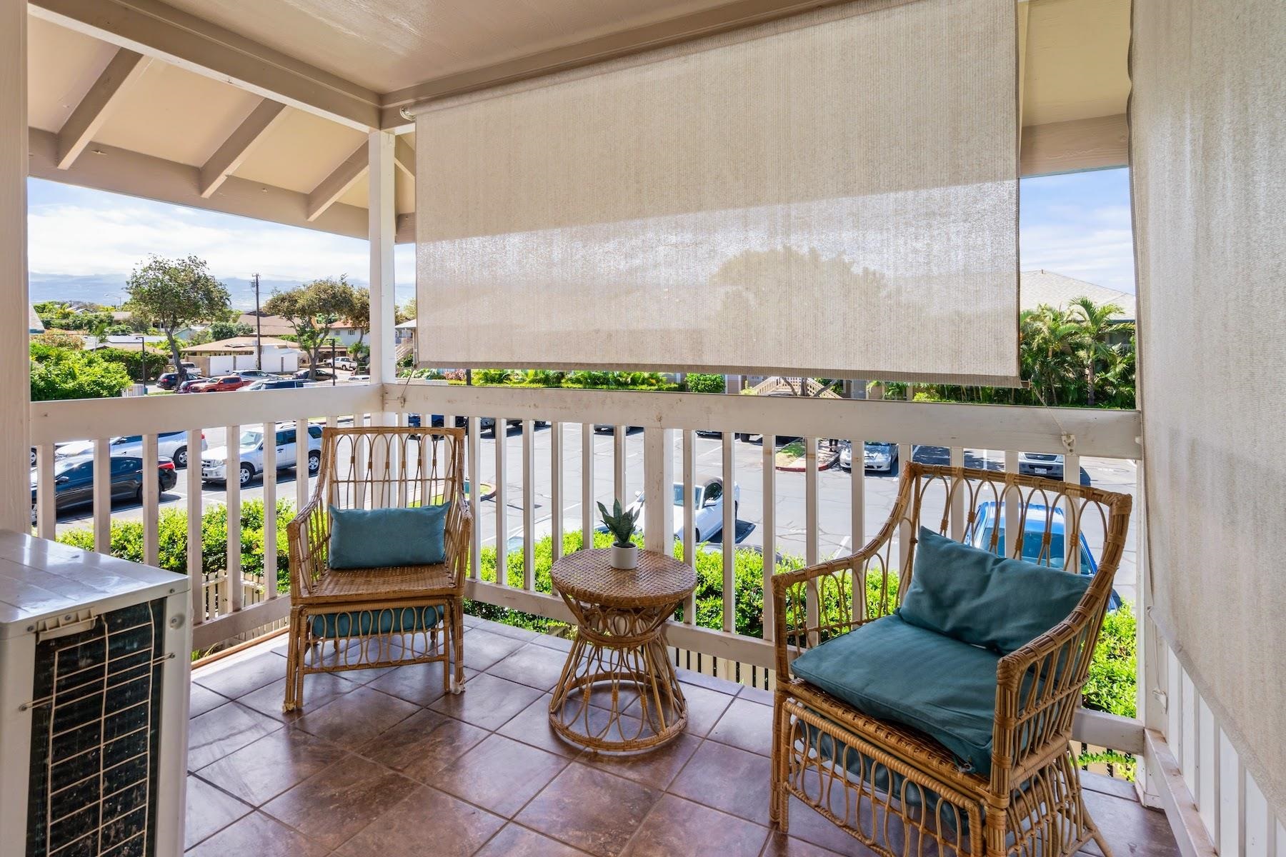 480 Kenolio Road, Unit 12201 Kihei, HI 96753 - Photo 17 of 25 a roof deck with couches and potted plants