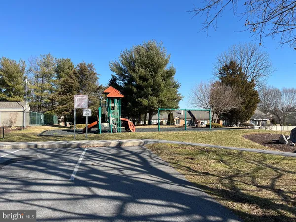 a view of street with houses