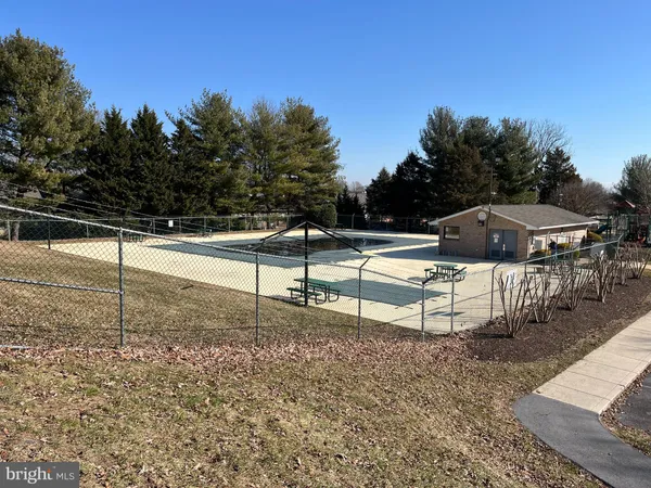 a view of a terrace with chairs