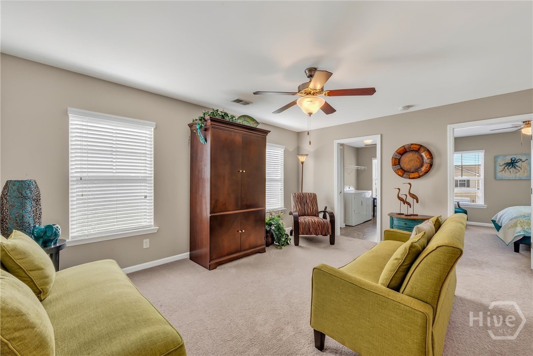 280 Willow Point Circle Savannah, GA 31407 - Photo 26 of 49 Upstairs large family or media room with extra closet storage