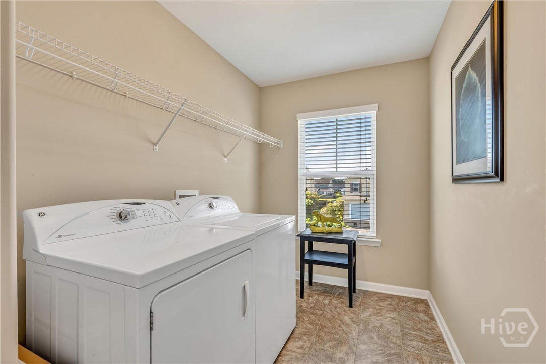 280 Willow Point Circle Savannah, GA 31407 - Photo 37 of 49 Upstairs laundry room with extra closet