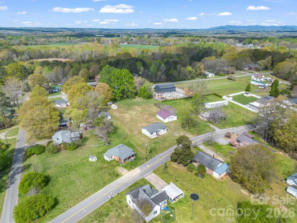 a view of lake with green space