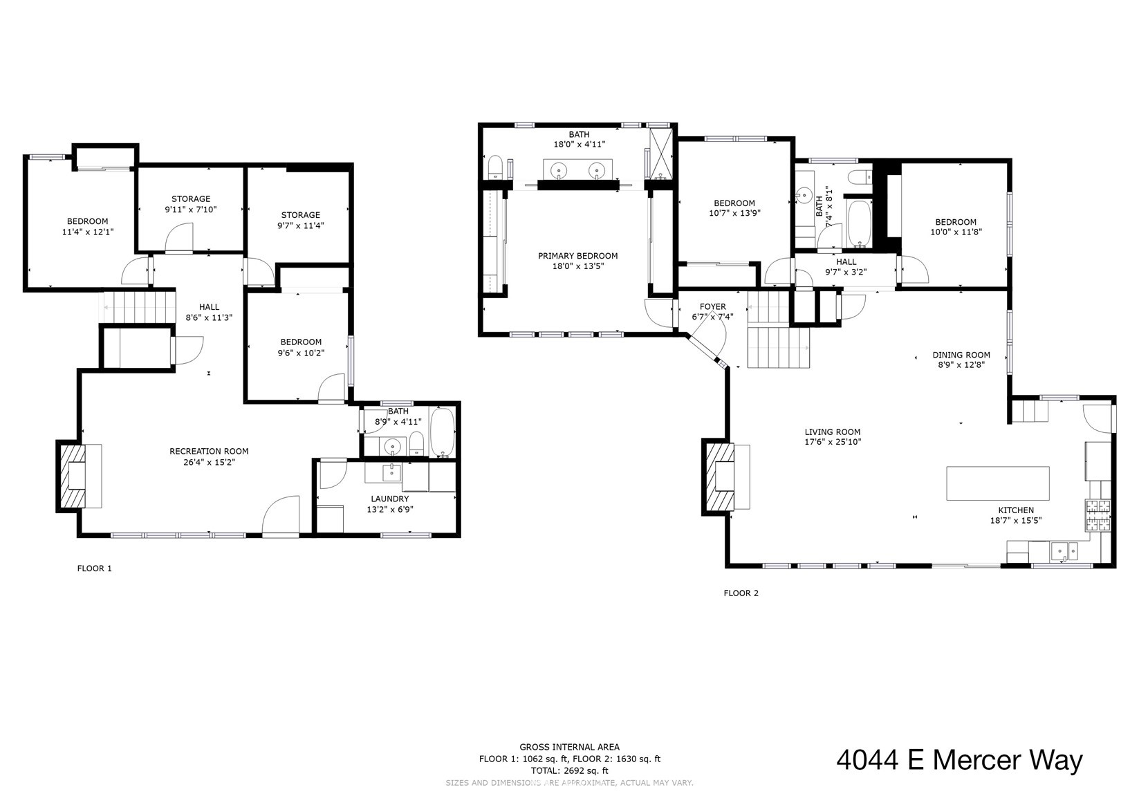 4044 East Mercer Way Mercer Island, WA 98040 - Photo 36 of 37 a picture of a floor plan