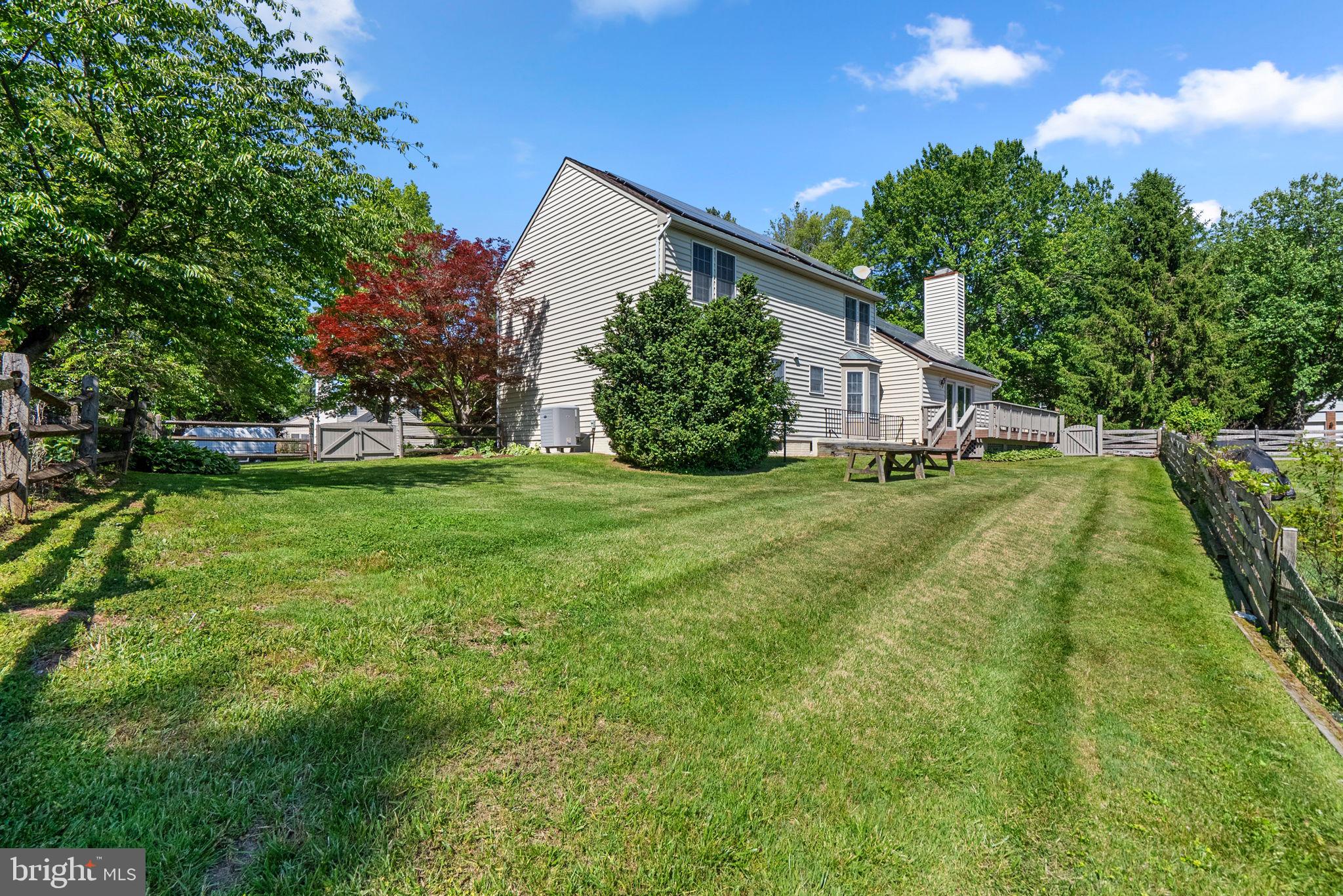 8201 Sandy Stream Road Laurel, MD 20723 - Photo 43 of 51 Fenced rear-yard