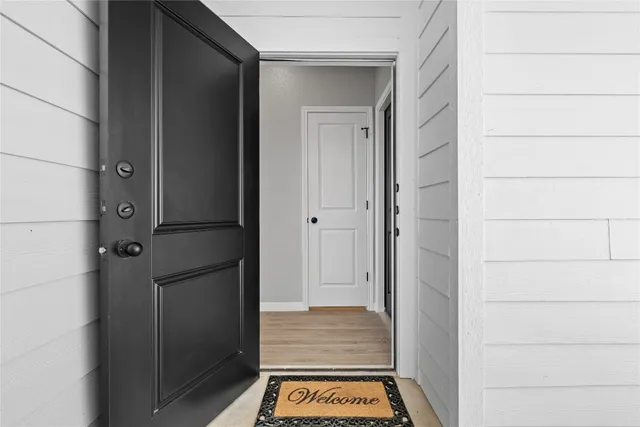 a view of an entryway