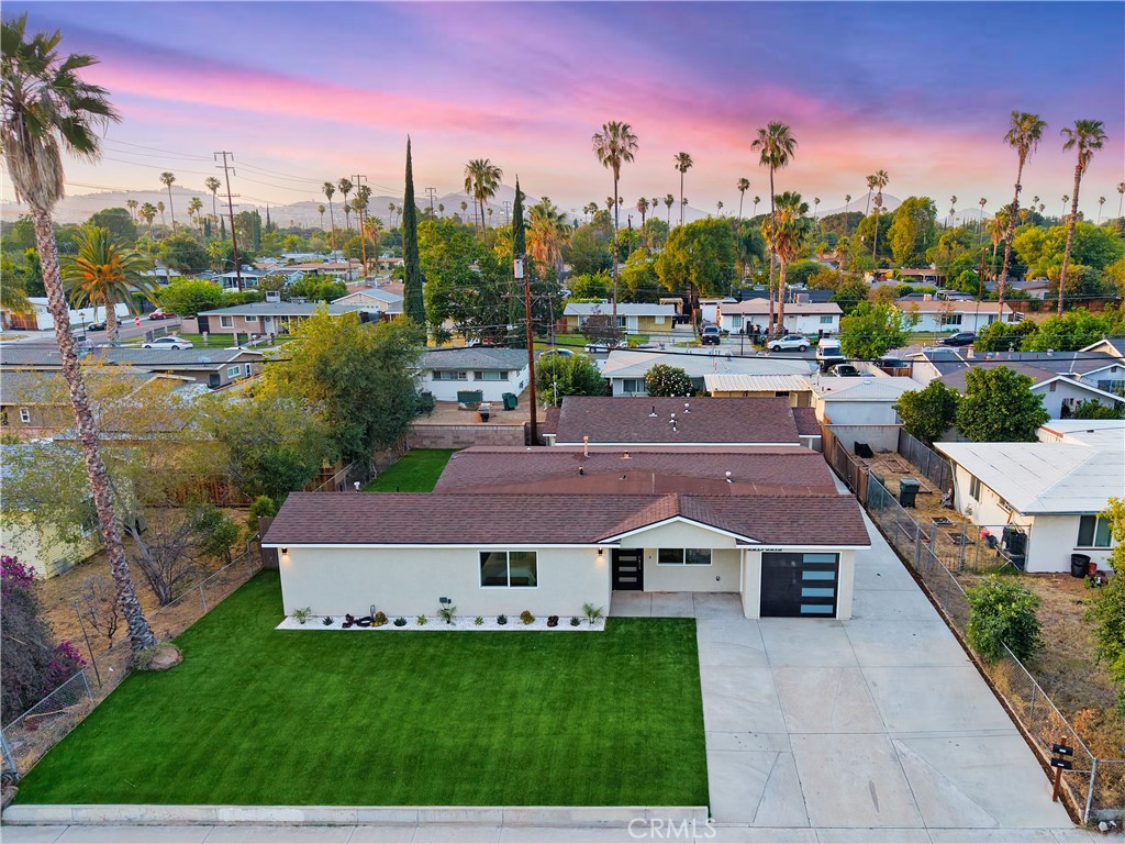 5571 Central Avenue Riverside, CA 92504 - Photo 17 of 21 a aerial view of a house with a garden