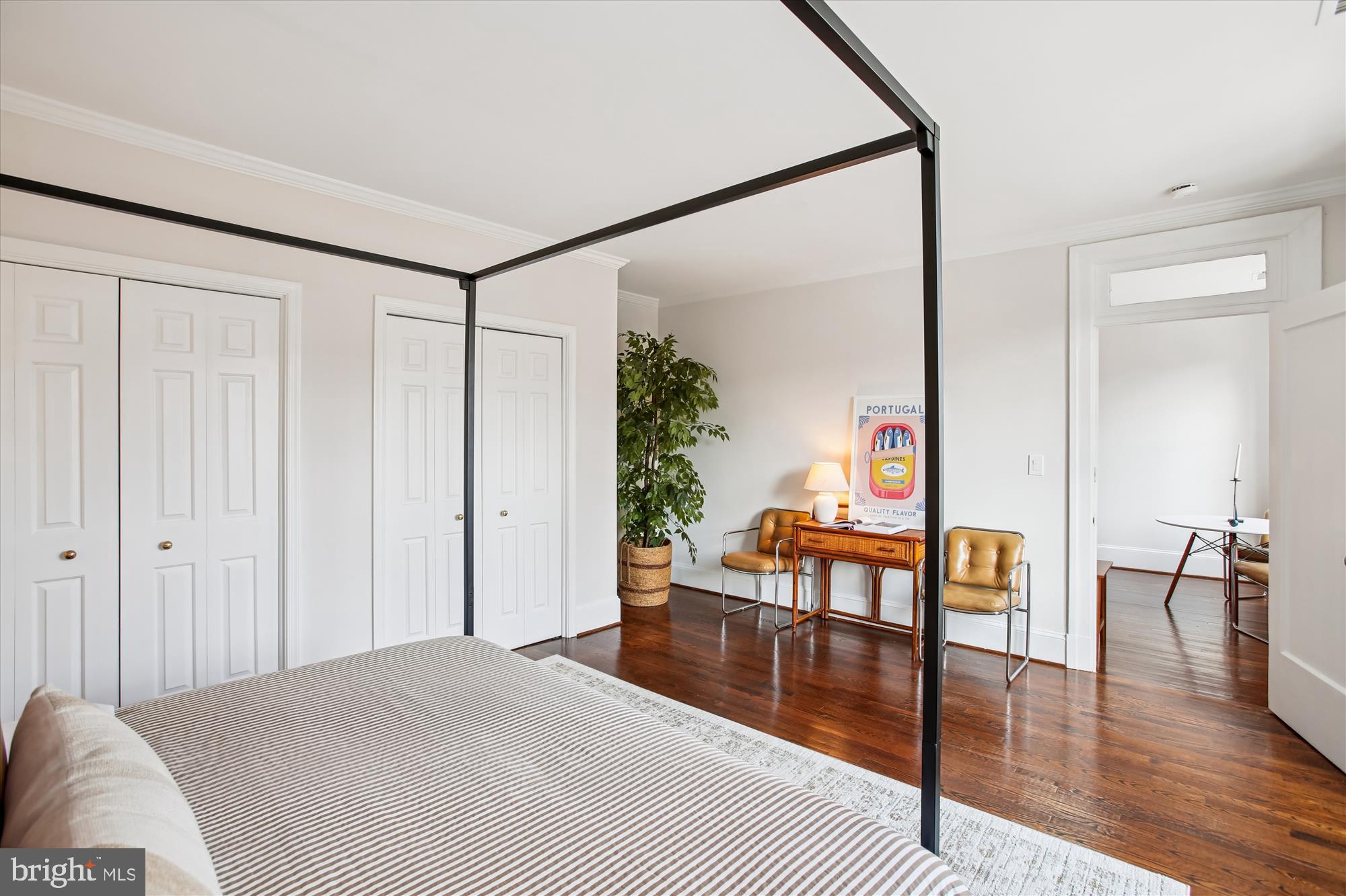 2129 Florida Avenue Northwest, Unit 101 Washington, DC 20008 - Photo 17 of 40 Serene bedroom with modern elegance.