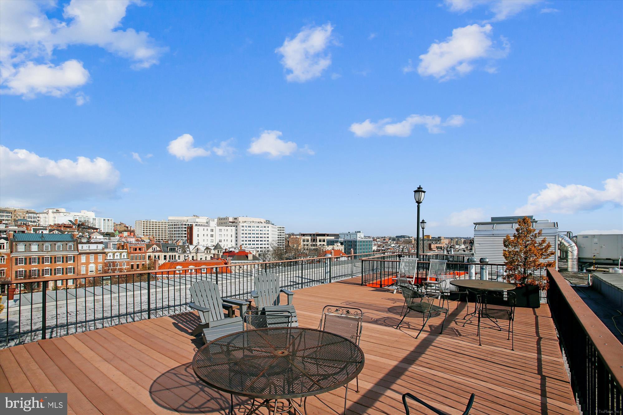 2129 Florida Avenue Northwest, Unit 101 Washington, DC 20008 - Photo 26 of 40 Stunning rooftop views over the city skyline.