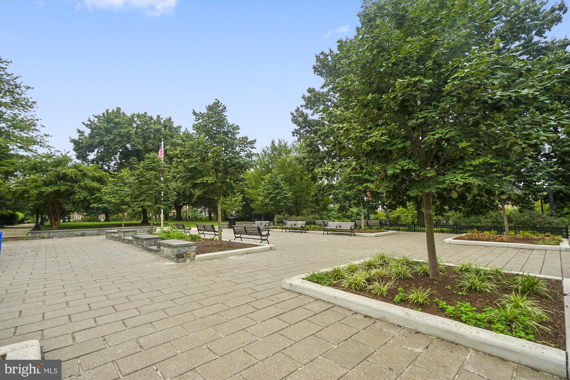 2129 Florida Avenue Northwest, Unit 101 Washington, DC 20008 - Photo 37 of 40 Serene park with lush greenery and pathways.