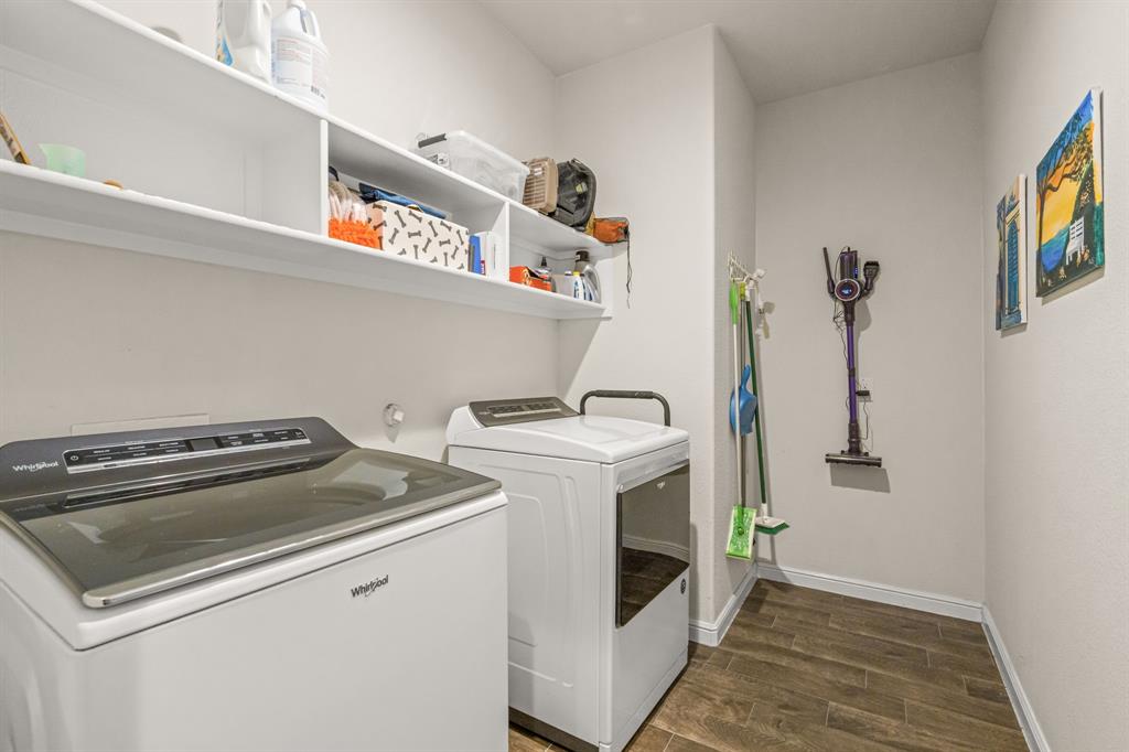 1443 Fox Hollow Road Krum, TX 76249 - Photo 28 of 39 So much space in the laundry room!